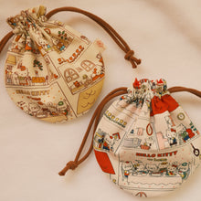 Load image into Gallery viewer, Hello Kitty | Round drawsting pouch