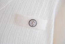 Load image into Gallery viewer, Ribbed Wool Short Cardigan