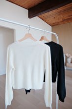 Load image into Gallery viewer, Ribbed Wool Short Cardigan