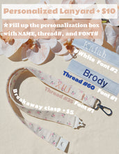 Load image into Gallery viewer, Personalized Lanyard
