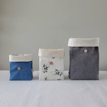 Load image into Gallery viewer, Foldover storage bag