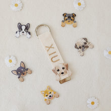 Load image into Gallery viewer, Personalized Name Tag | key chain - PUPPY