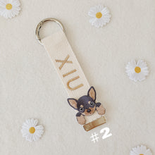 Load image into Gallery viewer, Personalized Name Tag | key chain - PUPPY