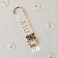 Load image into Gallery viewer, Personalized Name Tag | key chain - PUPPY