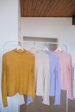 Load image into Gallery viewer, Sheer Mohair-Blend Knit Sweater
