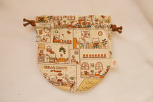 Load image into Gallery viewer, Hello Kitty | Round drawsting pouch
