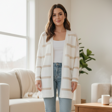 Load image into Gallery viewer, Long Wool Blend Cardigan
