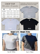 Load image into Gallery viewer, PERSONALIZED | CROP TOP | SHIRT | SWEATSHIRT
