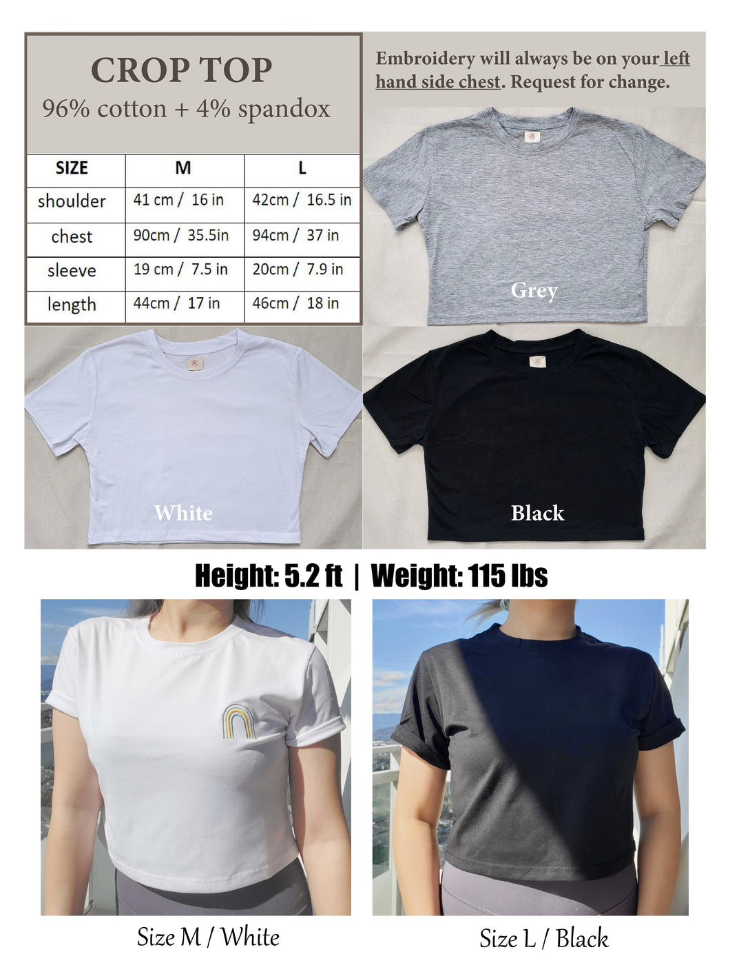 PERSONALIZED | CROP TOP | SHIRT | SWEATSHIRT