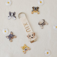 Load image into Gallery viewer, Personalized Name Tag | key chain - PUPPY
