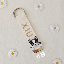 Load image into Gallery viewer, Personalized Name Tag | key chain - PUPPY
